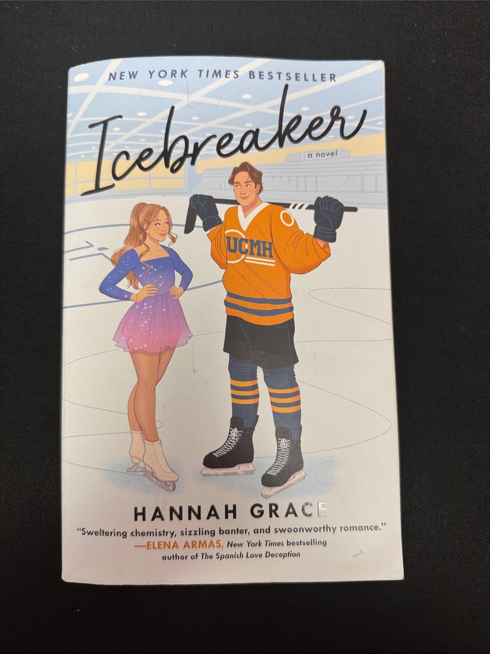 Icebreaker by Hannah Grace - White/Blue Cover Novel